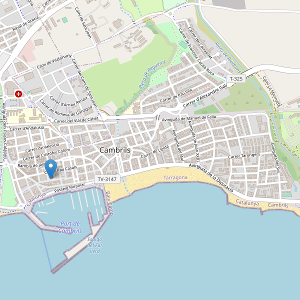 Mapa de iglesias en Cambrils (T) Thumbnail