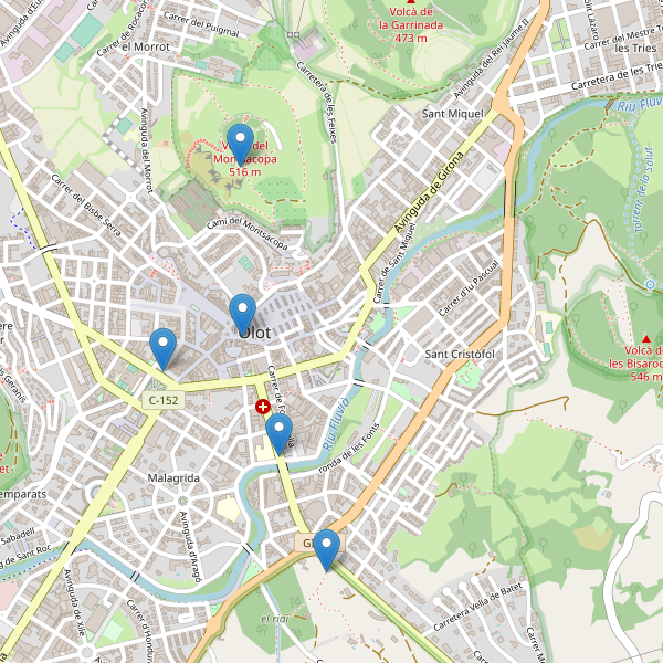 Mapa de iglesias en Olot Thumbnail