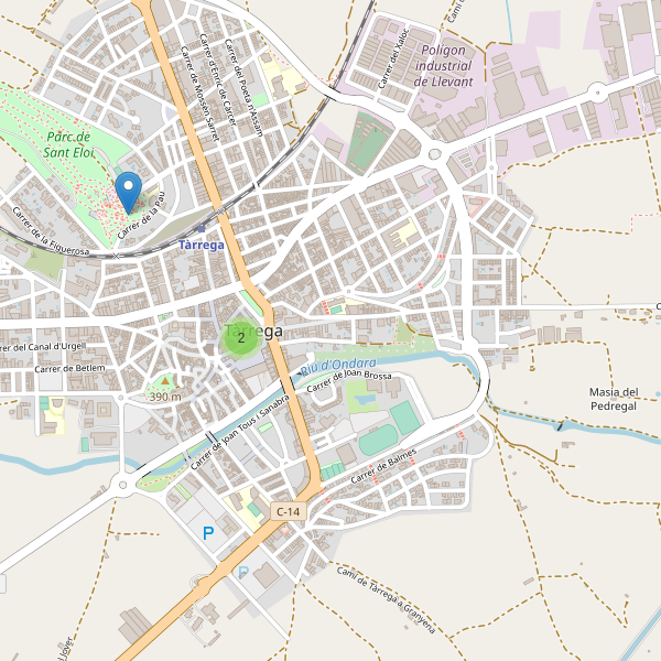 Mapa de iglesias en Tàrrega Thumbnail