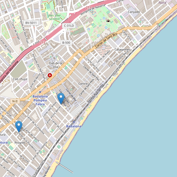Mapa de mercados en Badalona Thumbnail