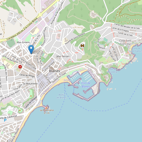 Mapa de mercados en Blanes Thumbnail