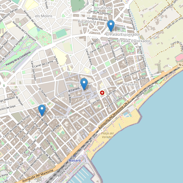 Mapa de mercados en Mataró Thumbnail