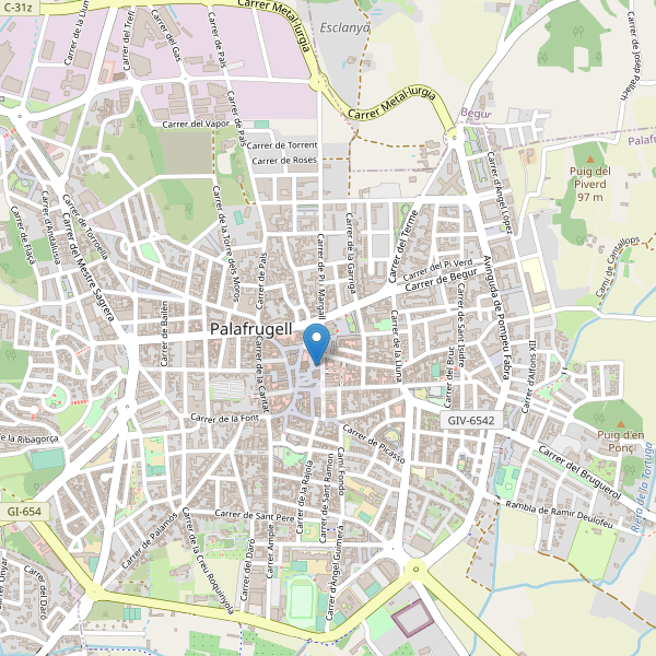 Mapa de mercados en Palafrugell Thumbnail
