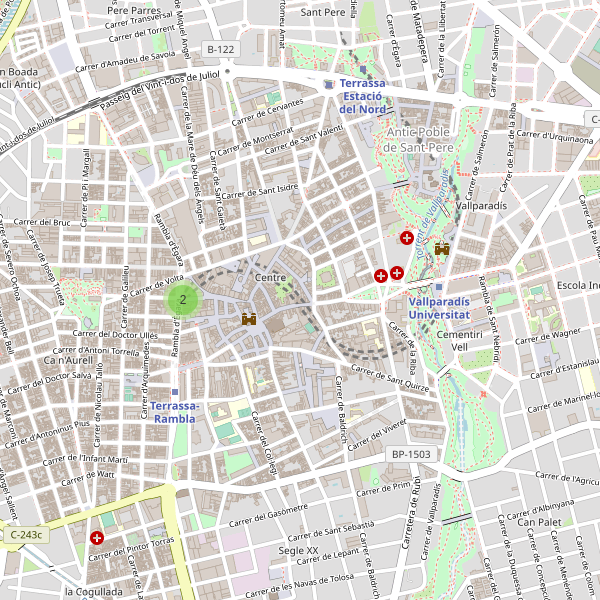 Mapa de mercados en Terrassa Thumbnail