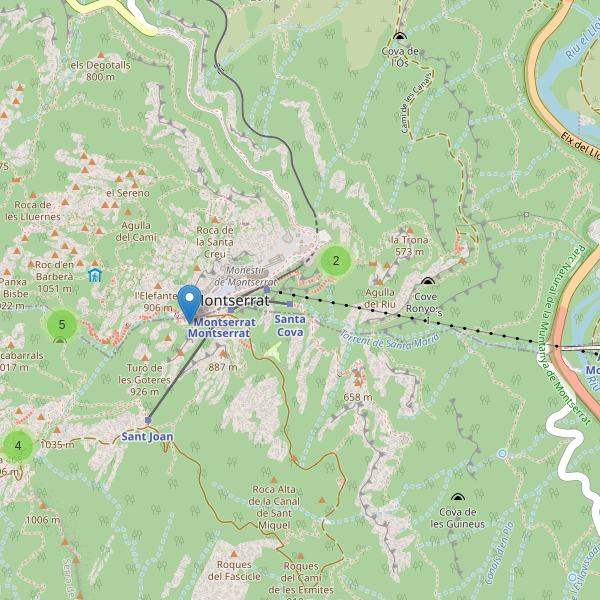 Mapa de monumentos en Montserrat (B) Thumbnail