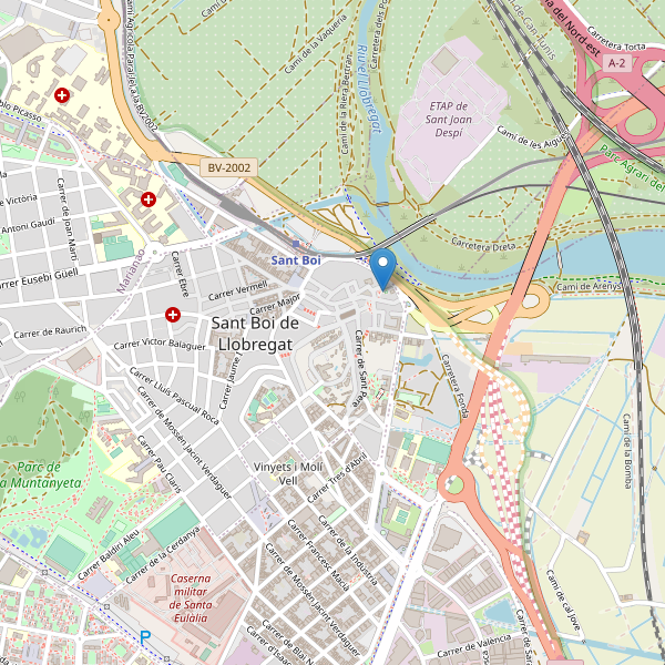 Mapa de monumentos en Sant Boi de Llobregat Thumbnail