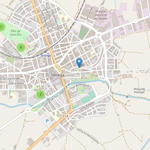 Mapa de monumentos en Tàrrega Thumbnail