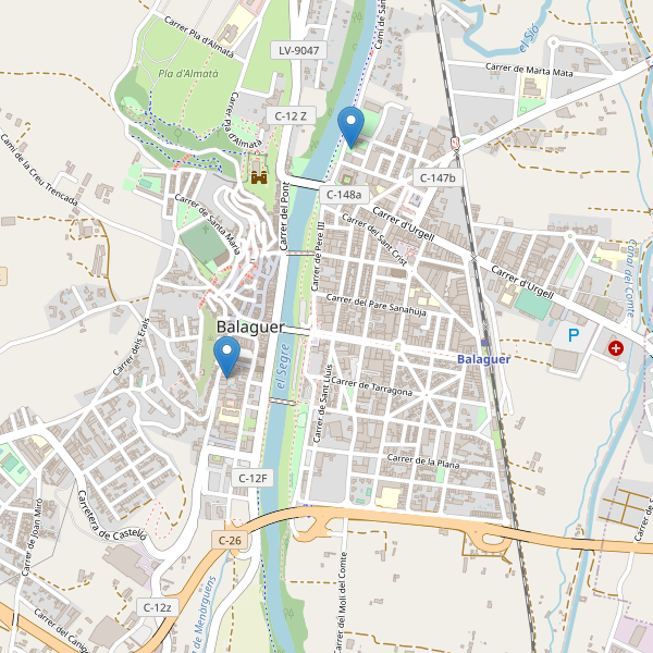 Thumbnail Mapa de museos en Balaguer