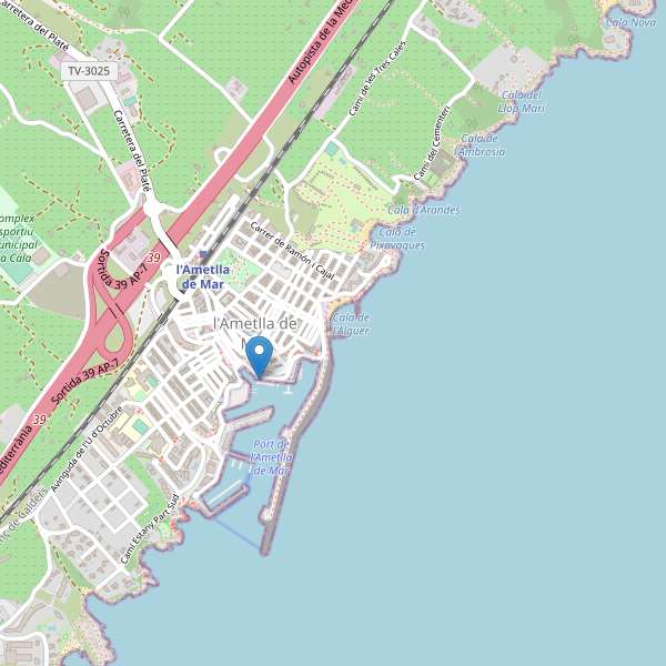 Thumbnail Mapa de museos en l'Ametlla de Mar