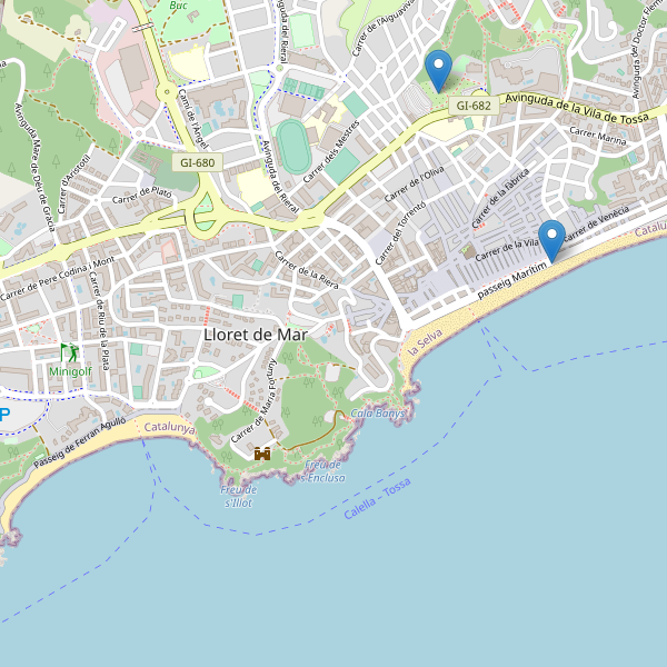 Thumbnail Mapa de museos en Lloret de Mar