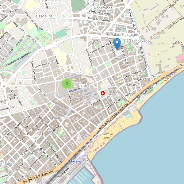 Thumbnail Mapa de museos en Mataró