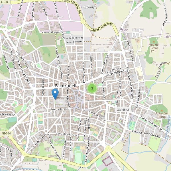 Thumbnail Mapa de museos en Palafrugell