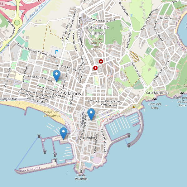 Thumbnail Mapa de museos en Palamós