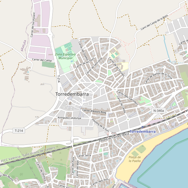 Thumbnail Mapa de museos en Torredembarra