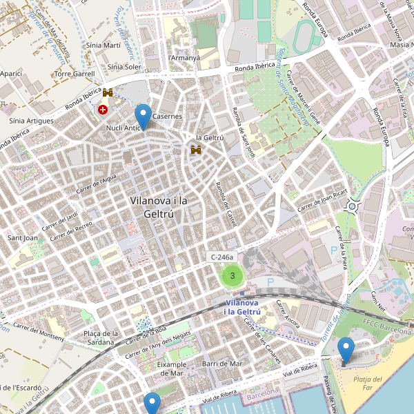 Thumbnail Mapa de museos en Vilanova i la Geltrú