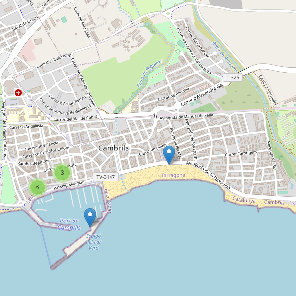 Thumbnail Mapa de restaurantes en Cambrils (T)