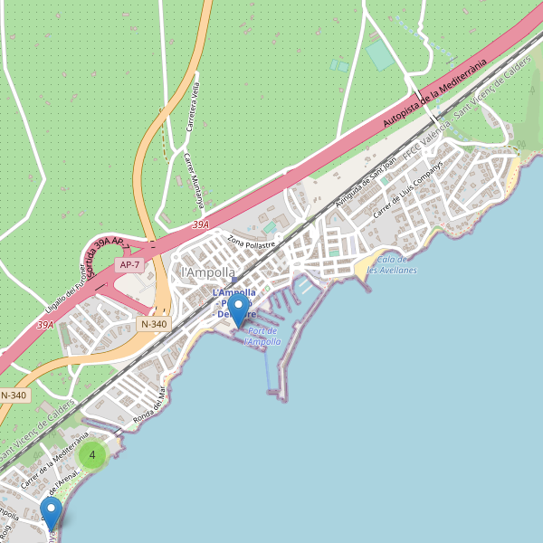 Thumbnail Mapa de restaurantes en l'Ampolla