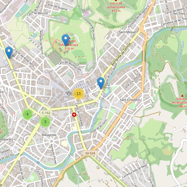 Thumbnail Mapa de restaurantes en Olot