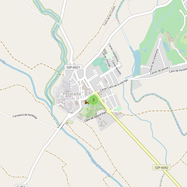 Thumbnail Mapa de restaurantes en Peralada