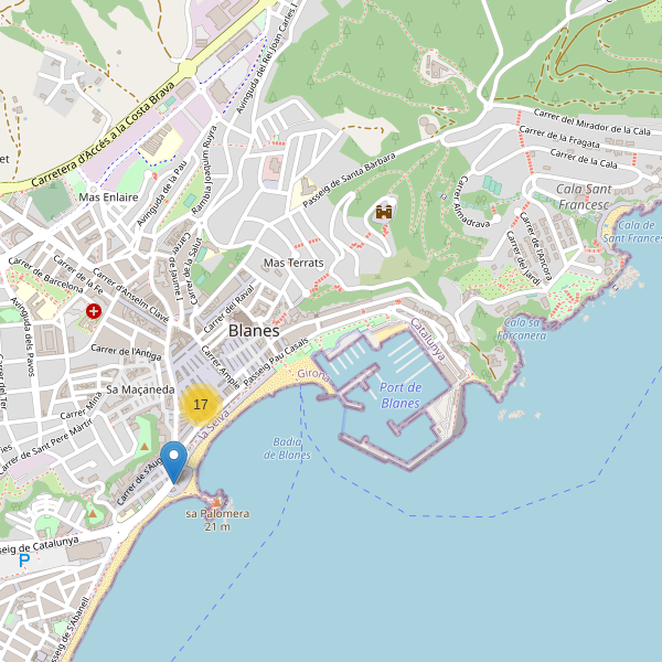 Mapa de ropa en Blanes Thumbnail