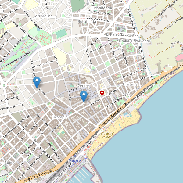 Mapa de ropa en Mataró Thumbnail