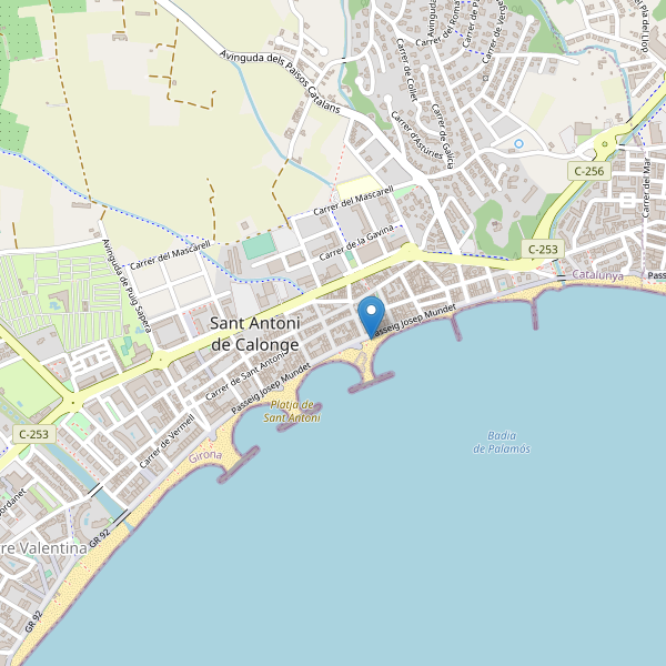 Mapa de ropa en Sant Antoni de Calonge Thumbnail