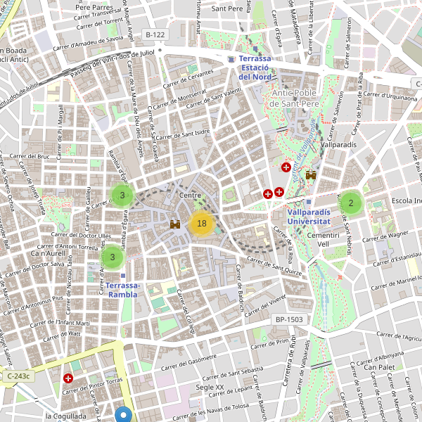 Mapa de ropa en Terrassa Thumbnail
