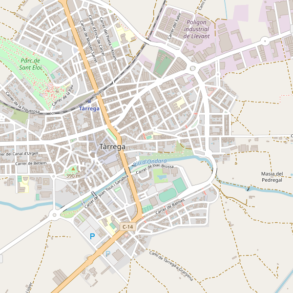 Mapa de ropa en Tàrrega Thumbnail