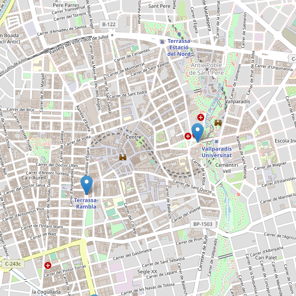 Mapa de taxi en Terrassa Thumbnail