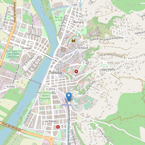 Mapa de taxi en Tortosa Thumbnail