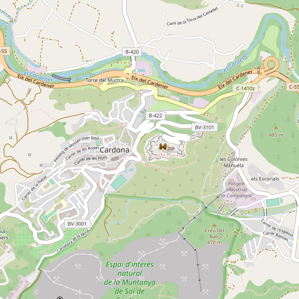 Thumbnail Mapa de teatros en Cardona