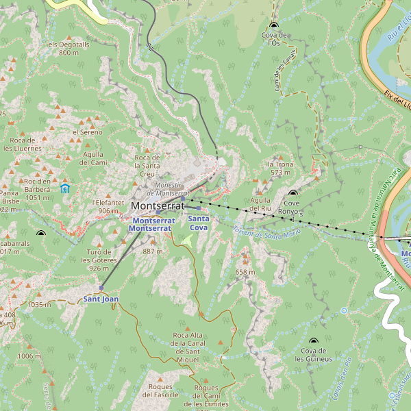 Thumbnail Mapa de teatros en Montserrat (B)