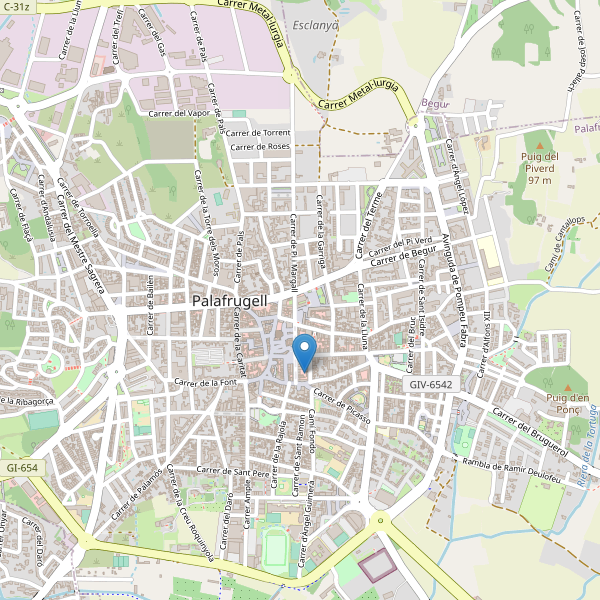 Thumbnail Mapa de teatros en Palafrugell
