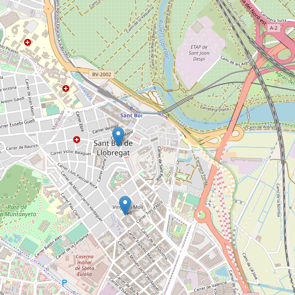 Thumbnail Mapa de teatros en Sant Boi de Llobregat