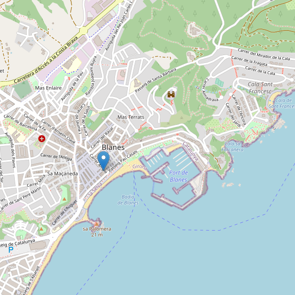 Mapa de telefonos en Blanes Thumbnail