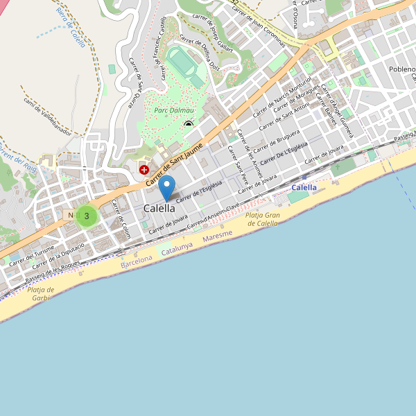 Mapa de telefonos en Calella Thumbnail