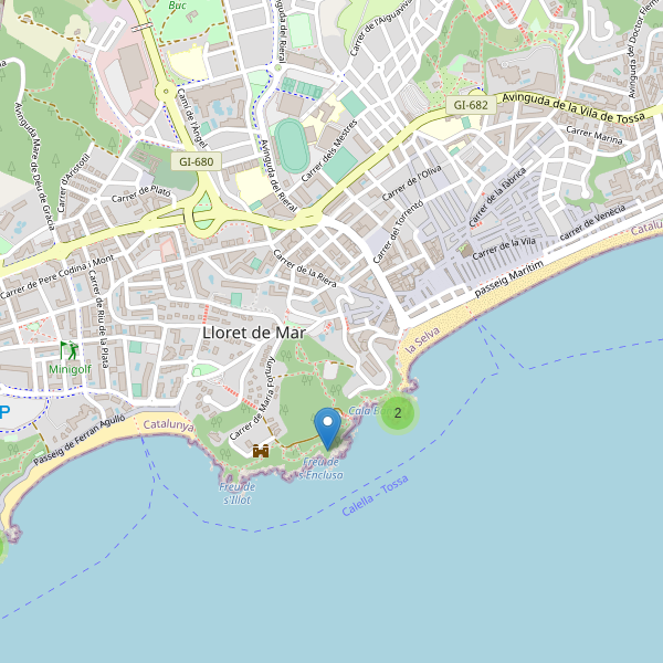 Mapa de vistas en Lloret de Mar Thumbnail
