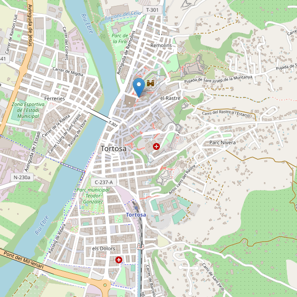 Mapa de vistas en Tortosa Thumbnail