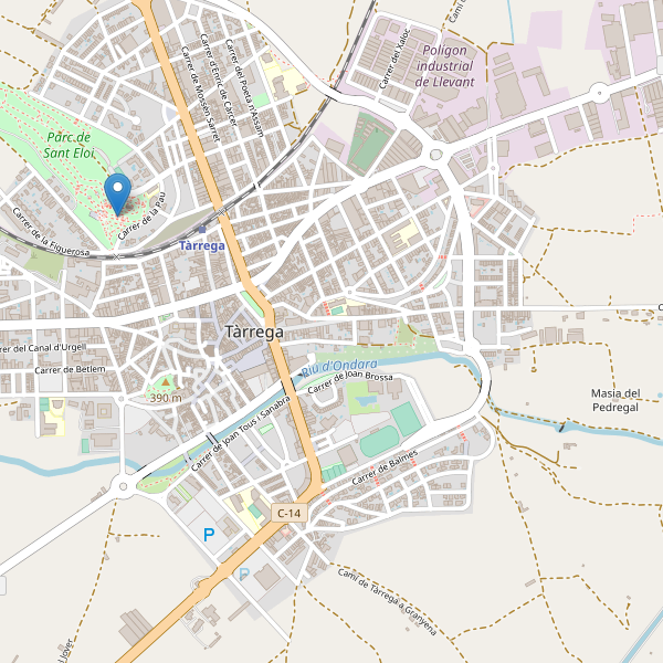 Mapa de vistas en Tàrrega Thumbnail