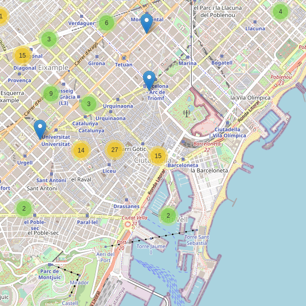 Mapa de zapatos en Barcelona Thumbnail