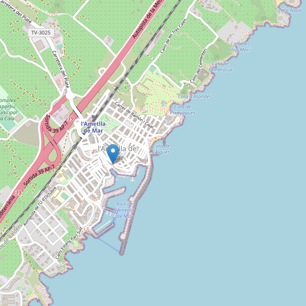 Mapa de zapatos en l'Ametlla de Mar Thumbnail