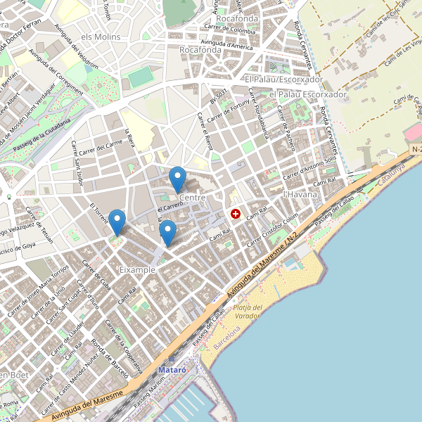 Mapa de zapatos en Mataró Thumbnail
