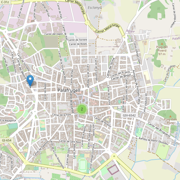 Mapa de zapatos en Palafrugell Thumbnail