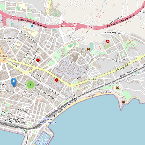 Mapa de zapatos en Tarragona Thumbnail