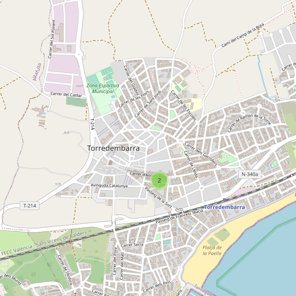 Mapa de zapatos en Torredembarra Thumbnail