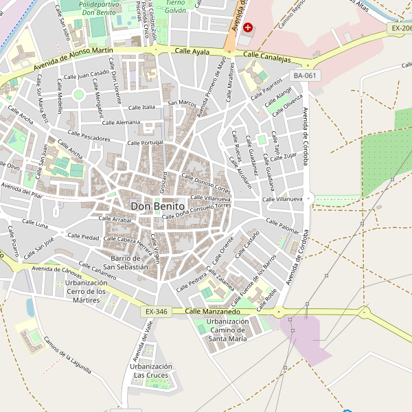 Thumbnail Mapa de Don Benito