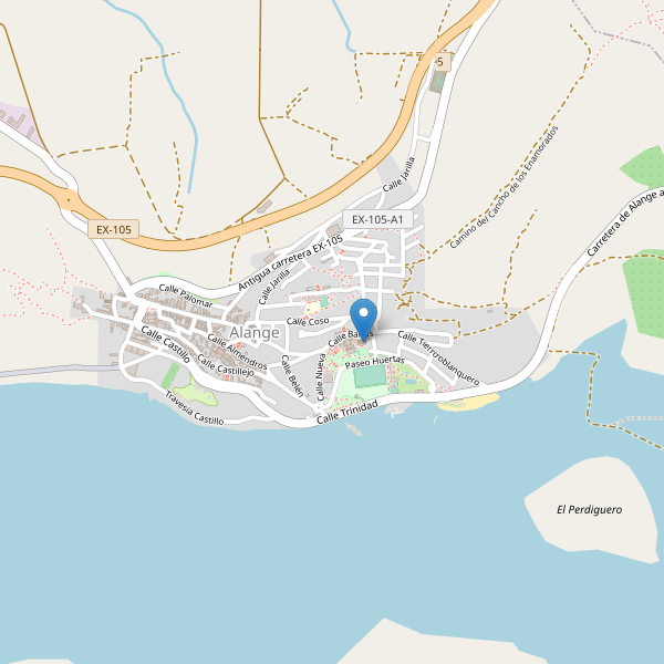 Thumbnail Mapa de aparcamientos en Alange