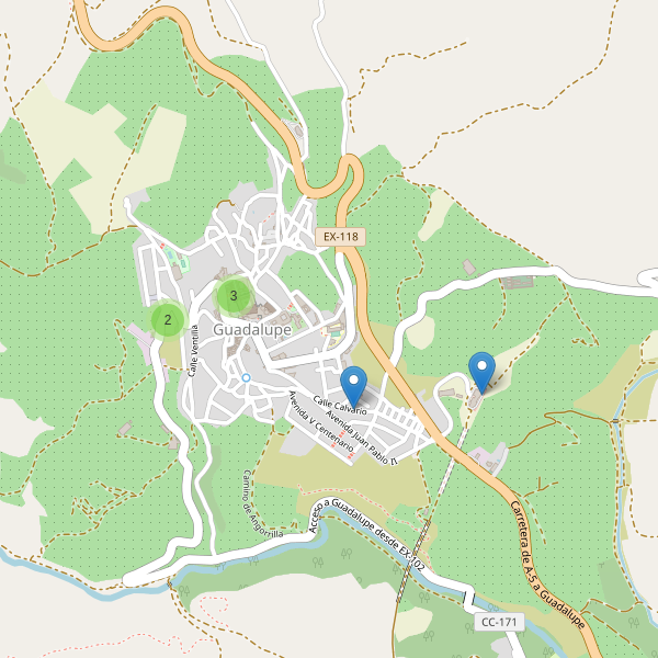 Thumbnail Mapa de aparcamientos en Guadalupe