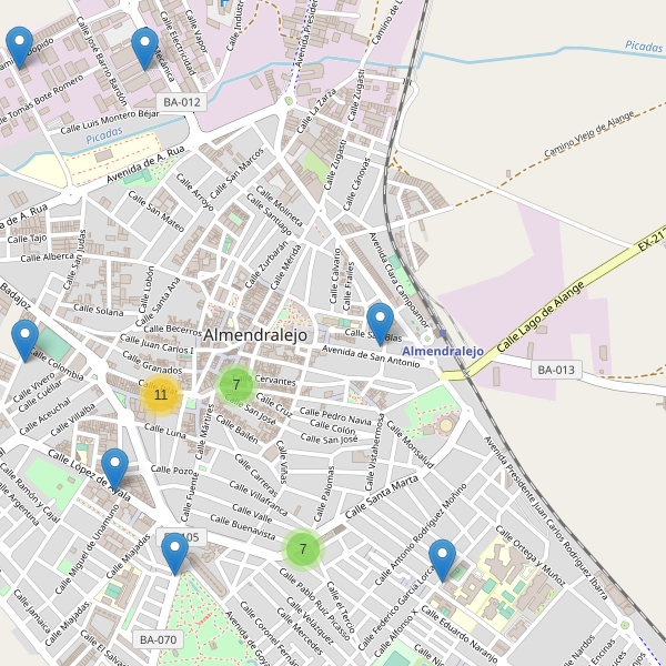 Mapa de bares en Almendralejo Thumbnail