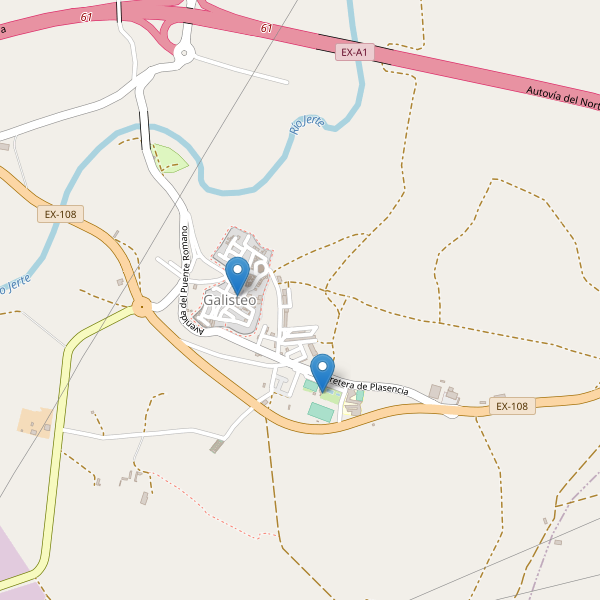 Mapa de bares en Galisteo Thumbnail